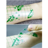 Waterproof Medical PU Adhesive Plaster Breathable Anti-allergic Tape Bandage Wound Dressing Fixation Tapes 5CM*5M