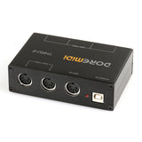 MIDI THRU-6 Box MIDI Interface 1 input 6 output standard MIDI five-pin Interface