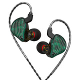 Earbuds Wired 3.5mm Mobile Phone Earphones Dynamic Music Drummers Bass Computer Headset with Mic Black/Standard