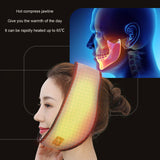 Heated Jawe Facial Strap Hot Compress Reduce Discomfort Face Heating Wrap Pad for Neck Wrist Knee New