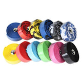 2pcs Road Bike Bicycle Handlebar Tape Camouflage Cycling Handle Belt Cork Wrap with Bar Plugs