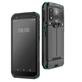 2022 Newest PDA 5.5'' 4G Android 11 IP68 1D 2D Barcode Scanner GMS GPS Logistics Mobile Data Terminal Handheld Red PDAs