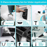Portable High-Temperature Steamer - For Household, Kitchen & Car, Handheld Steam Cleaner with EU/US Plug