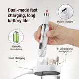 Professional Electric Polisher Grinder USB Drill hine For Manicure Pedicure Dead Skin Gel Removal Tools Nail Care