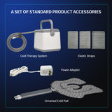 Portable Compression Facial Ice Water Circulation System Recovery Cryotherapy Device ColdTherapy hine