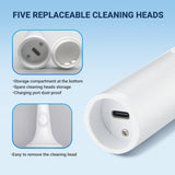 Electric Dental Cleaner Tartar Plaque Calculus Remover Cleaning hine Teeth Whitening Polisher USB Rechargeable Oral Care
