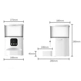3L Camera Video APP Automatic Feeder Smart Dispenser For Cats Dogs Timer Bowl Auto Dry Food Feeding Pet Supplies