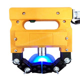 AC/DC Particle Flaw Magnet F Magnetic Yoke Tester Magnetized Metal Surface Crack Detector LED Light UV Lamp
