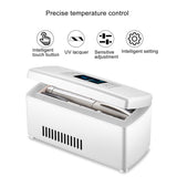 Cooler Box Prevent Collision Rechargeable LCD Display Insu Refrigerator Alarm Reminder Instant Coog for Office