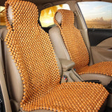 Universial Summer Cool Wooden Beads Massage Seat 45x130CM Cushion Chair Cover Car Auto Office Home