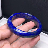 Natural Raw Ore Blue Gold Bracelet