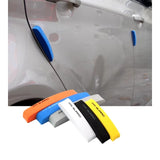 4Pcs Guard Strip Scratch Protector Rubber Stickers Auto Door Edge Protection Car Decoration Accessories