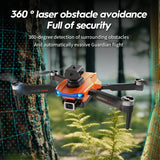 E99S Drone HD Brushless Four Axis RC Aircraft Aerial Photography 5G WiFi Professional Obstacle Avoidance Control Toy