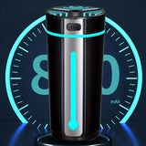 1pc Portable USB Silent Humidifier with Aromatherapy and Colorful Night Light for Home, Car, and Bedroom