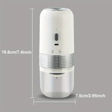 1pc, Electric Coffee Grinder, Adjustable Coffee Bean Grinder, Spice Grinder, One Touch Coffee Mill  Portable Ceramic