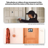 2.4G WiFi Video Doorbell for Apartment - 4.3-inch Display, Tuya APP, 1080P, 120 Degree Visible, Night Vision Peephole