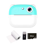 Q9 Kids Instant Thermal 2.0 Inch Screen Photo Printer 48MP Rear Camera Support Timer Shooting Video Recording