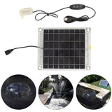 12V 10W Water Garden Decoration Mini Solar Panel Pump Watering System with Adjustment Switch Kits for Fish Tank