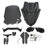 Motorcycle Windshield Easy Isntallation Anti Crack Protective Stylish Design Front Headlight Fairing for Nmax 155 2020‑2022