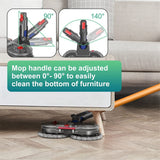 Electric Head Kit for Dyson V10 Slim/ V12 Detect Slim Vacuum Cleaner Part Mop Attachment with Water Reservoir Cloth