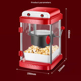 Household Small Hot Air Maker Electric Popcorn Popper for Party