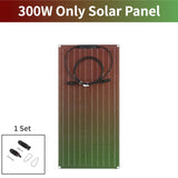 ETFE Solar Panel Battery Charger Flexible Monocrystale Solars Plate Waterproof for Phone Power Bank Outdoor Home Use 690mm