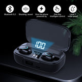 Wireless Bluetooth Headphones Smart Touch Control Play Headphones Active Noise Removal For Sport X10