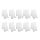 10 Pcs Book Stand,Clear Acrylic Stand, Clear Holder for Displaying Pictures,Jewelry,Watch Display Stand