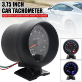 3.75 Inch 95mm For Universal Car 12V 0-8000 RPM Tachometer Gauge Meter
