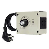 AC220V Exhaust Fan Single-Phase 18A Thyristor 3KW Stepless Speed Switch Voltage Regulator