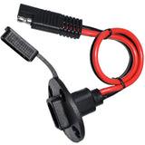 Socket Sidewall Port Weatherproof Universal Connector 10AWG 60cm 30A SAE Cable for Motorcycles Solar Generator Battery