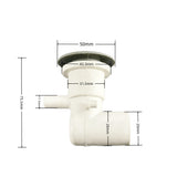 Φ50mm Tobacco Pipe Spa ABS Cover PVC Body Massage Bathtub Bubble Hot Tub Water Jet Nozzle