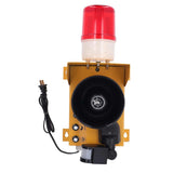 Industrial Sound Light Alarm Waterproof LED Noiseless Volume Adjustable 130DB Warning Light Security Alarm
