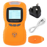 Portable Carbon Dioxide Gas Detector - LED Display, Dual Alarms, Auto Calibration