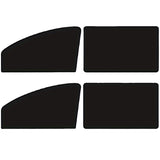 4-piece car window sunshade - magnetic insulated Oxford cloth, unlined privacy point sunshade