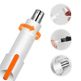 Portable Professional Electric Nose & Ear Rotating USB Charging Hair Eyebrow Trimmer Rechargable Clipper