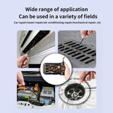 Premium HD 1080P Endoscope with 5'' LCD Screen - 8 Adjustable LEDs, Bracket & Dual-Lens Inspection Camera