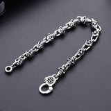 Vintage Vintage Trendy S925 Sterling Silver Bracelet For Men And Women