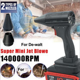 Car Violent Turbo Jet Powerful Air Blower 40mm Brushless Motor Superstrong Thrust 600g Handheld Duct Portable Fan