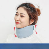 Portable Neck Brace Breathable Sponge Migraine Collar Relieve Pains Cervical Tilt Prevention Braces Fixed Anti-Slumping