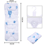 Full Body Tub Mat Luxurious Spa Bath Mattress Cushion With Headrest Pillow