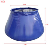 200L/300L/400L Soft Water Tanks Tank Thickened Large Capacity Wear Resistant Collapsible Water Storage Site Mobile Storage Tank