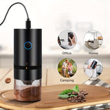 1pc Coffee Grinder Electric Burr, Small Cordless Coffee Grinder Mini With Multi Grind Setting, Portable Coffee Bean Grinder Automatic