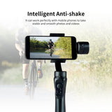 H4 3-Axis Smartphone Video Stabilizer - Black, Anti-Shake for Vlogs & Mobile Phone Videos