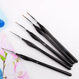 Detail Brush Set Painting Premium Synthetic Miniature Paint Brushes Fine Art Models for Artists