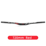 Mountain Bike Handlebars 31.8MM Diameter High-Rise with Matte Surface 720MM 780MM Aluminum Alloy Handlebar for Bicycle