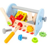 Take-Along Kit Pretend Play Tool Set Gift For Boy Or Girl Kids Educational DIY Wooden Nut Assembly Toys