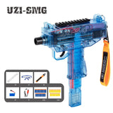 New Electric Soft Bullet Subhine UZI Model Shooting Toy Gun Pistol Outdoor Toys For Children Adults Best Gifts
