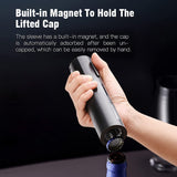 Electric Automatic Red Wine Opener with Foil Cutter - Kitchen Gadget & Accessory