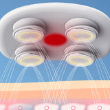2022 Multifunctional Electric Heating Lumbar Home Portable Mini Masseur Lumbar Massager